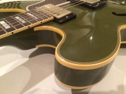 No.14 Gibson Memphis ES-355 Bigsby VOS 2015 Olive Drab Green