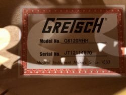 No.25 Gretsch G6120RHH Reverend Horton Heat
