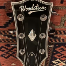 レア品　woodstics 横山健　kenyokoyama  ナイロンジャケット No.32 Woodstics Semi-Hollow Type Proto | Ken Yokoyama(Band