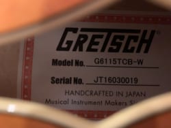 No.33 Gretsch G6115TCB-W Proto
