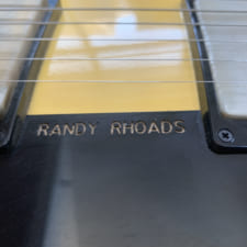 No.41 Gibson Custom Shop Randy Rhoads '74 Les Paul Custom 2010 V.O.S. | Ken  Yokoyama(Band) OFFICIAL SITE