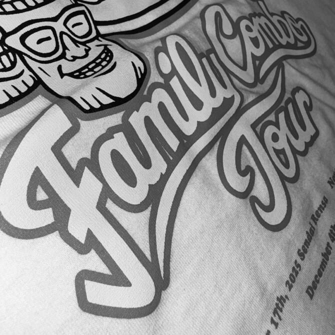 Ken Yokoyama『 Family Combo Tour 』チケット購入者のみ購入可能な通販に関するご案内