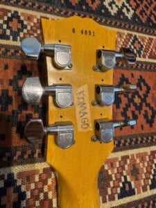 No.45 Gibson Les Paul Jr. TV Yellow ’58 reissue Historic Collection ’98(?)