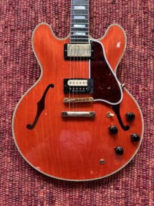 No.46 Gibson Custom Shop Murphy Lab 1959 ES-355 Watermelon Red Light Aged